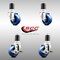 Service Caster 3 Inch 316SS Solid Poly Swivel 1-7/8 Inch Expanding Stem Caster Brake SCC, 2PK SCC-SS316EX20S314-SPUS-2-TLB-2-178 - alternate 5